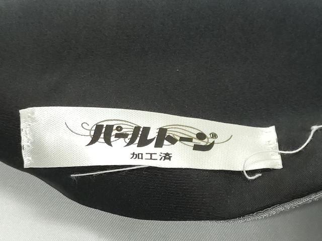 平和屋着物●本塩沢 背抜き仕立て 十字絣 正絹 逸品 DABI2392ud