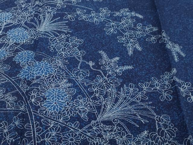 平和屋着物●訪問着 草花文 正絹 逸品 DABI2426ud