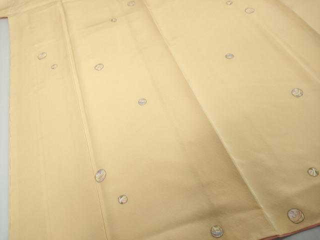平和屋着物●上質な小紋 総刺繍 手毬文 正絹 逸品 DABI2436ud