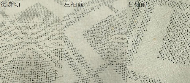 平和屋着物●結城紬 80亀甲 菱文 カラー胴裏:赤紫色 正絹 逸品 DABI2452ud