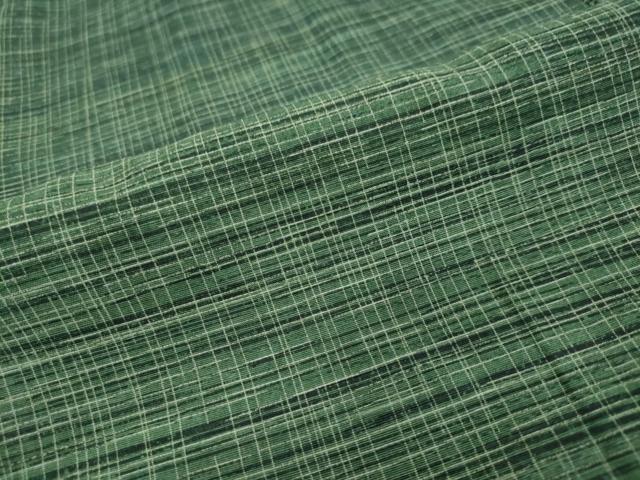 平和屋着物●上質な小紋 紬地 京友禅 霞文 反端付き 正絹 逸品 DABI2493ud