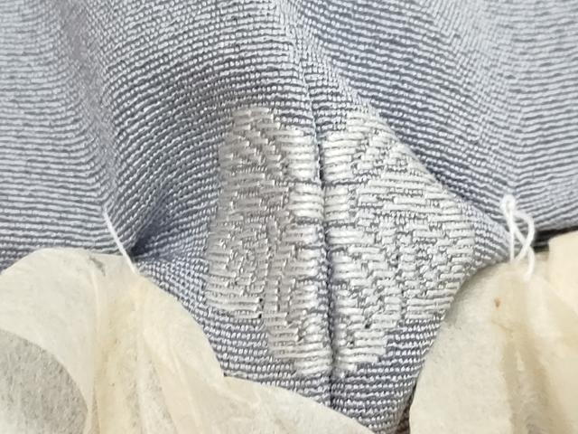 平和屋着物●上質な色無地 作家物 藤鼠色 正絹 逸品 未使用 DABI2516ud