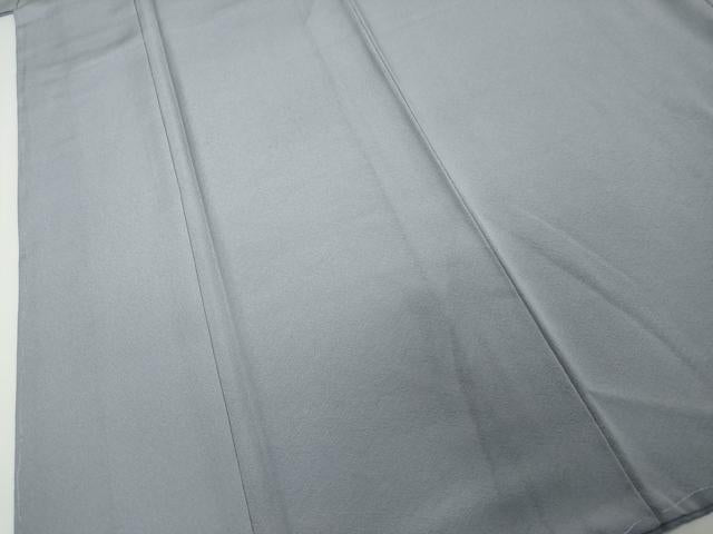 平和屋着物●上質な色無地 作家物 藤鼠色 正絹 逸品 未使用 DABI2516ud