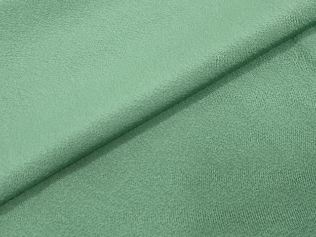 平和屋着物●上質な色無地 鬱金色 薄青色 正絹 逸品 DABI2521ud