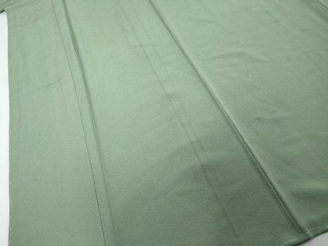 平和屋着物●上質な色無地 利休鼠色 正絹 逸品 未使用 DABI2526ud