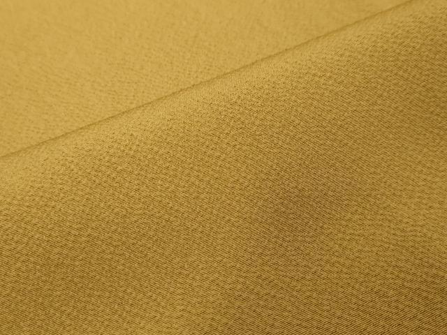 平和屋着物●上質な色無地 山吹茶色 やまと誂製 正絹 逸品 DABI2529ud