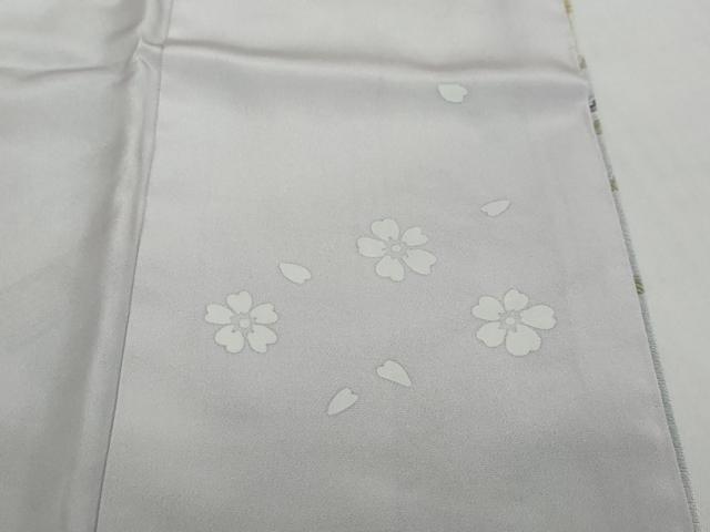 平和屋着物●訪問着 駒刺繍 吉祥片輪車草花文 暈し染め 金彩 正絹 逸品 DABI2555ud