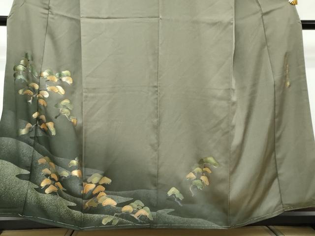 平和屋着物●金彩友禅 卓越技能者・名工・和田光正 訪問着 光正蒔絵 暈し染め 金彩 正絹 逸品 未使用 DABI2588ud
