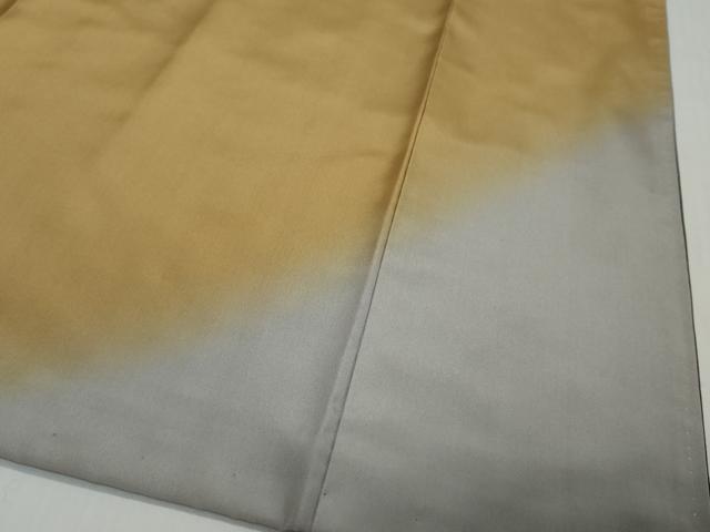 平和屋着物●訪問着 作家物 流水花鳥文 暈し染め 金彩 正絹 逸品 DABI2606ud