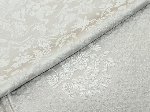 平和屋着物●無地絵羽訪問着 草花丸文 暁鼠色 ほていや扱い 正絹 逸品 未使用 DABI2635ud