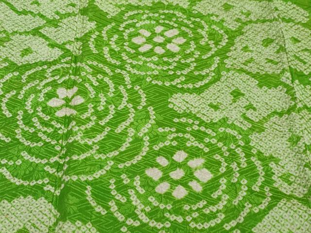 平和屋着物●豪華振袖 総絞り 花尽くし文 正絹 逸品 DABI2641ud