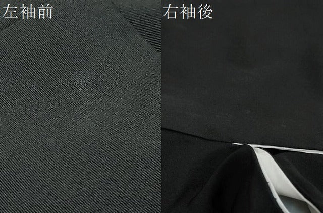 平和屋着物●豪華黒留袖 友禅 作家物 草花籬文 正絹 逸品 DABI2644ud