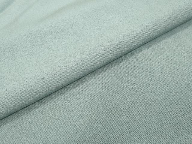 平和屋着物●本草木染作家 瑞鳳 色無地 空色 正絹 逸品 DABI2714ud