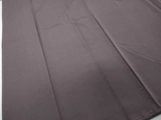 平和屋着物●上質な色無地 滅紫色 正絹 逸品 未使用 DABI2832ud