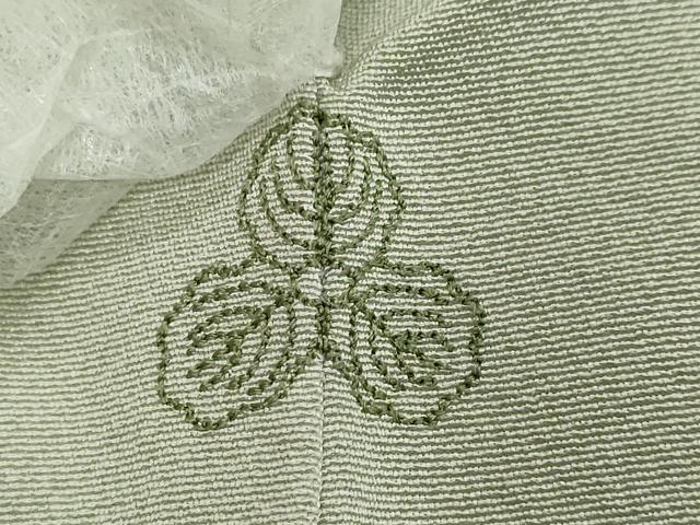 平和屋着物●豪華色留袖 作家物 総刺繍 洋花文 暈し染め 金糸 正絹 逸品 未使用 DABI2889ud