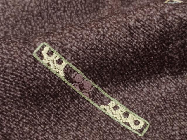平和屋着物●色留訪問着 刺繍 短冊吉祥文 金彩 正絹 逸品 未使用 DABI2903ud