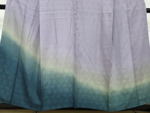 平和屋着物●訪問着 霞文 暈し染め 正絹 逸品 DABI2905ud