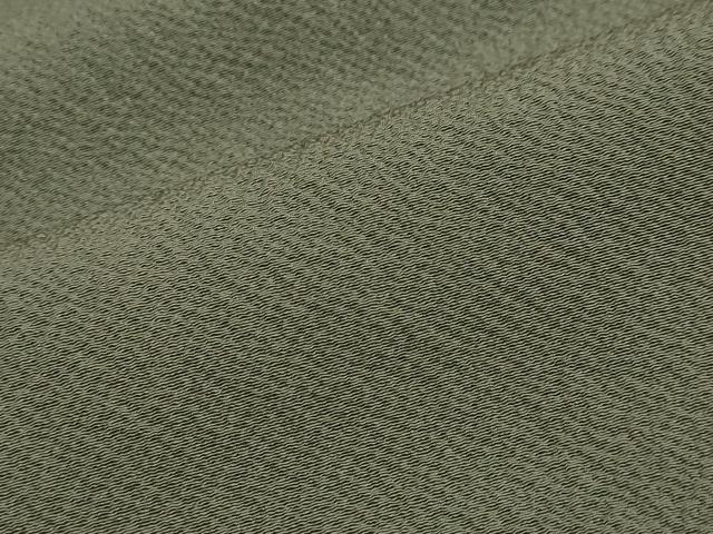 平和屋着物●ファッションデザイナー 花井幸子 色無地 岩井茶色 正絹 逸品 未使用 DABI2926ud