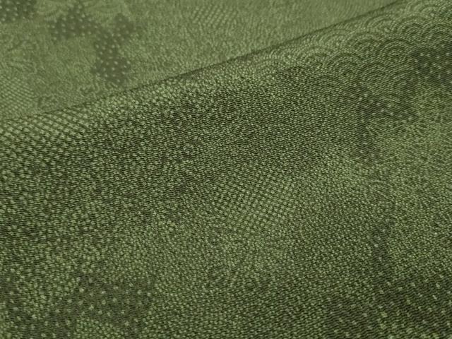平和屋着物●重要無形文化財 人間国宝 中村勇二郎 江戸小紋 名物裂花尽くし 正絹 逸品 DABI2939ud