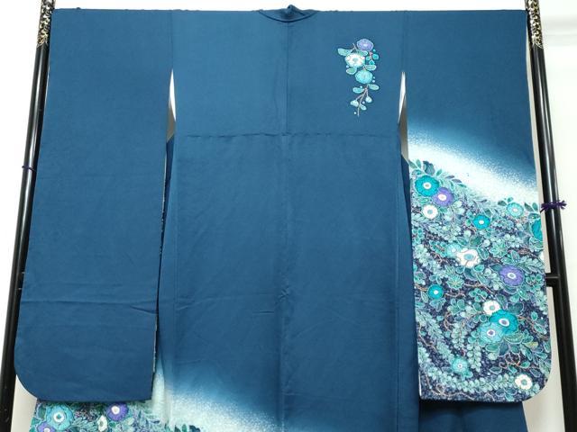 平和屋着物●豪華振袖 作家物 辻が花 暈し染め 金彩 正絹 逸品 DABI2946ud