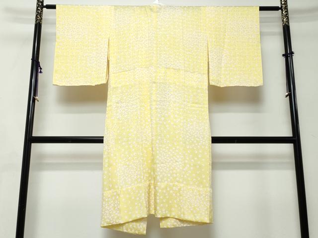 平和屋着物●長襦袢 無双仕立て 雪だるま 正絹 逸品 DABI2984ud