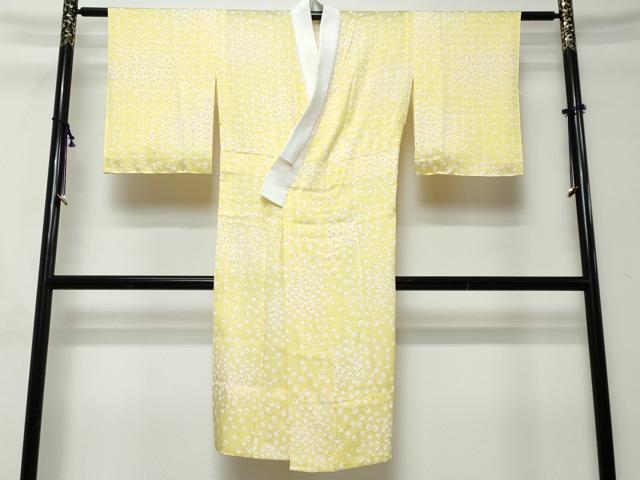 平和屋着物●長襦袢 無双仕立て 雪だるま 正絹 逸品 DABI2984ud