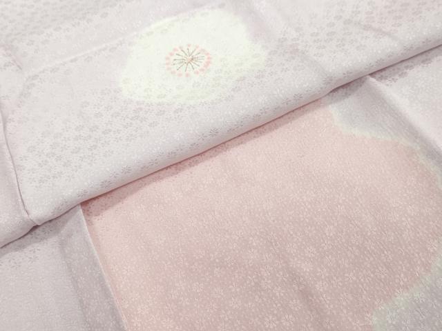 平和屋着物●長襦袢 無双仕立て 舞梅文 やまと誂製 正絹 逸品 DABI2985ud