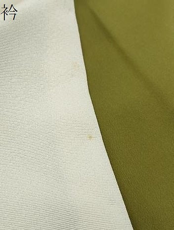 平和屋着物●長襦袢 袷 南天文 金彩 正絹 逸品 DABI2986ud