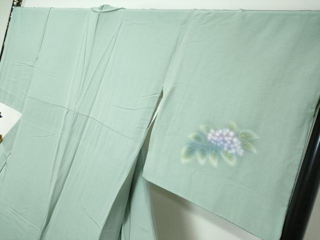 平和屋着物●訪問着 紫陽花 暈し染め 正絹 逸品 DABI2993ud