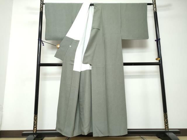 平和屋着物●江戸小紋 鮫小紋柄 正絹 逸品 DABI2995ud