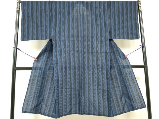 平和屋着物∴夏物 男性 浴衣 市松間道 綿 逸品 DABI3151cd