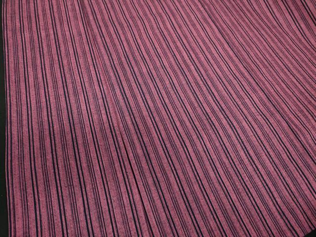 平和屋着物∴夏物 阿波しじら織 浴衣 間道 綿 逸品 未使用 DABI3229cd
