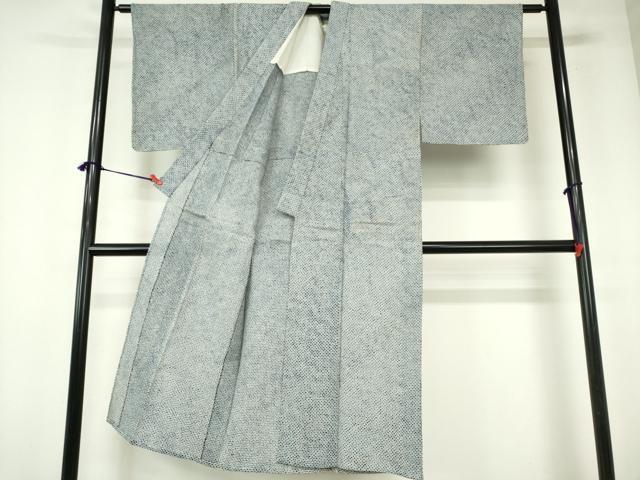 平和屋着物∴夏物 男性 浴衣 有松鳴海絞り 三浦絞り 綿 逸品 DABI3335cd