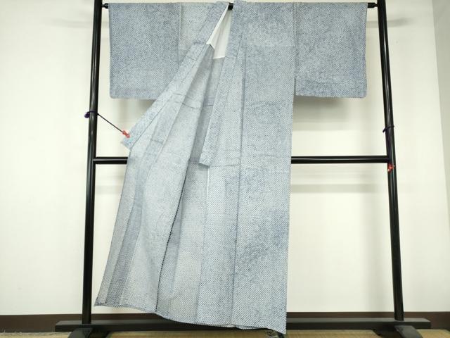 平和屋着物∴夏物 男性 浴衣 有松鳴海絞り 三浦絞り 綿 逸品 DABI3342cd