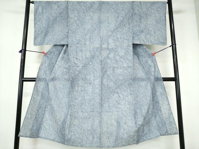 平和屋着物∴夏物 男性 浴衣 有松鳴海絞り 三浦絞り 綿 逸品 DABI3353cd