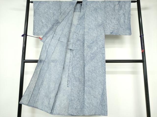 平和屋着物∴夏物 男性 浴衣 有松鳴海絞り 三浦絞り 綿 逸品 DABI3353cd