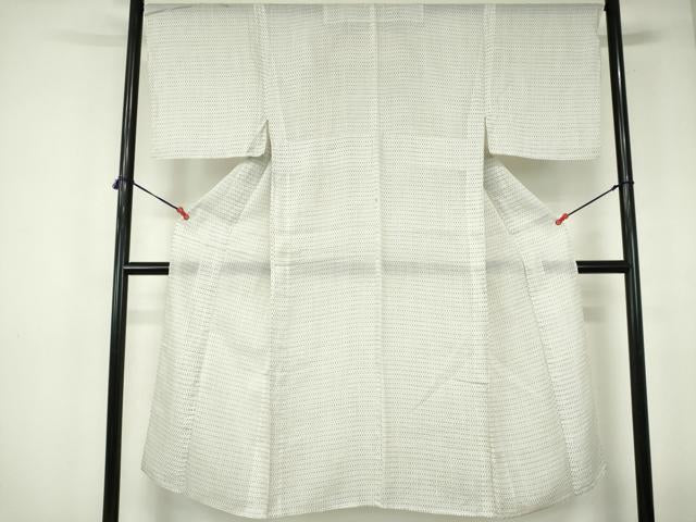 平和屋着物∴夏物 男性 上布 浴衣 絣文 麻 逸品 DABI3397cd