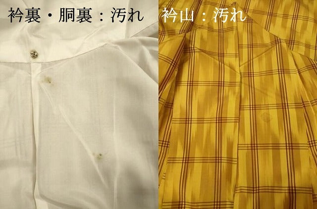 平和屋着物■本場縞大島紬 格子 正絹 逸品 DABI3525ya
