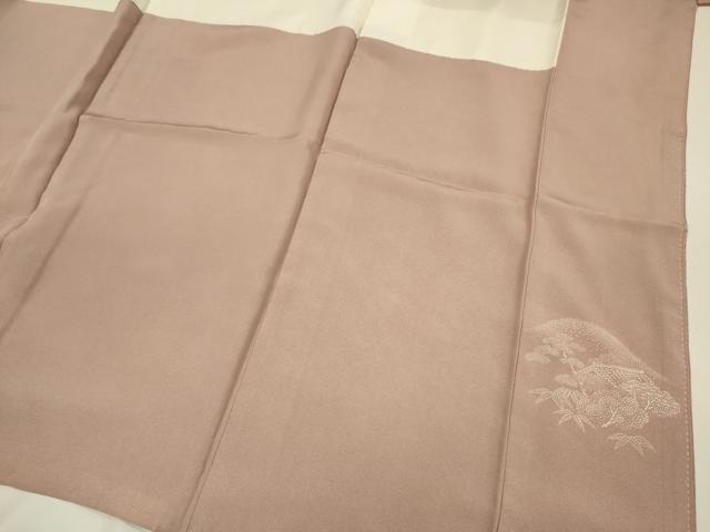 平和屋着物■江戸小紋 訪問着 作家物 風景文 正絹 逸品 DABI3550ya