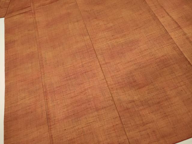 平和屋着物■上質な紬 霞文 暈し染め 正絹 逸品 DABI3559ya