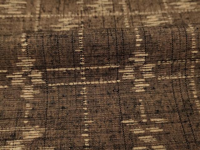平和屋着物■上質な紬 抽象文様 正絹 逸品 DABI3590ya