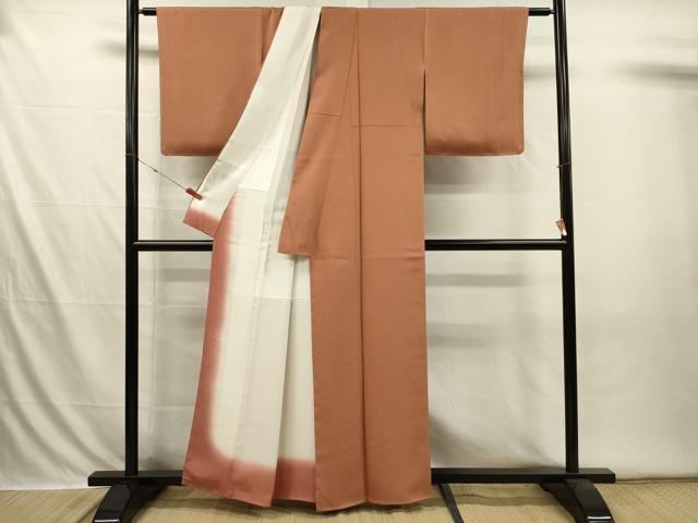 平和屋着物■江戸小紋 抽象文様 正絹 逸品 未使用 DABI3592ya