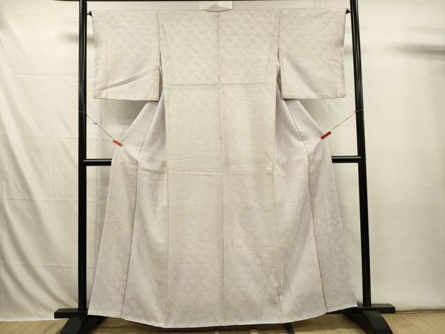 平和屋着物■大変加工の良い総絞り小紋 正絹 逸品 DABI3597ya