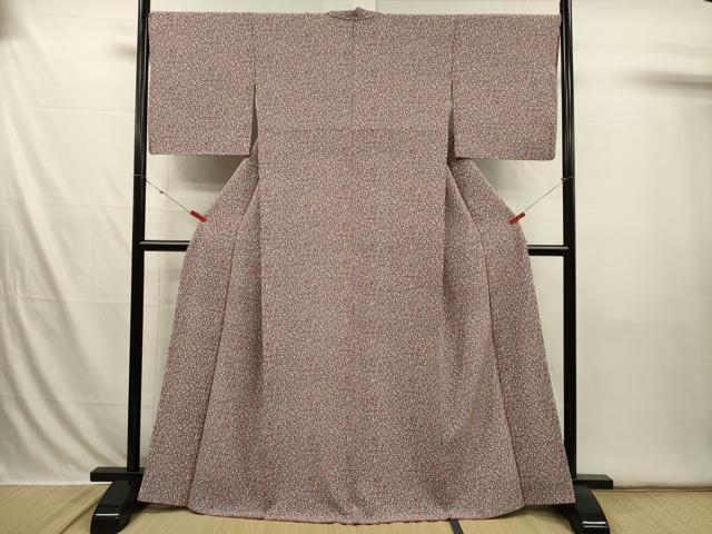 平和屋着物■上質な小紋 成り物 正絹 逸品 DABI3600ya