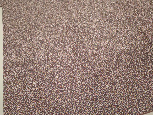 平和屋着物■上質な小紋 成り物 正絹 逸品 DABI3600ya