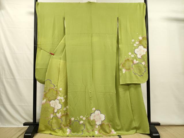 平和屋着物■豪華振袖 舞桜文 金彩 正絹 逸品 DABI3676ya