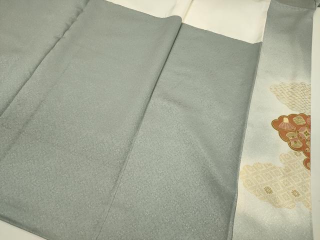平和屋着物■豪華色留袖 駒刺繍 雲取り宝尽くし文 暈し染め 金彩 正絹 逸品 DABI3687ya