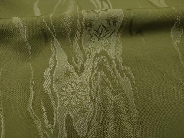 平和屋着物■上質な小紋 流水花文 正絹 逸品 DABI3701ya
