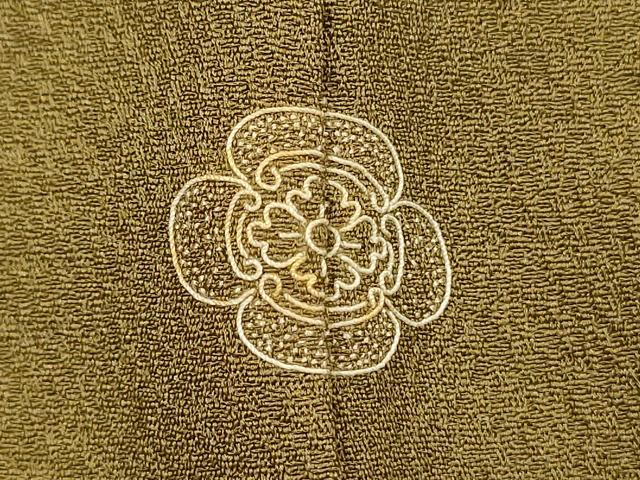 平和屋着物■豪華色留袖 花芝文 金糸 正絹 逸品 DABI3797ya