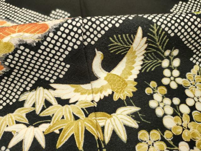 平和屋着物■豪華振袖 花菱文 宝尽くし 松竹梅 金彩 正絹 逸品 DABI3849ya